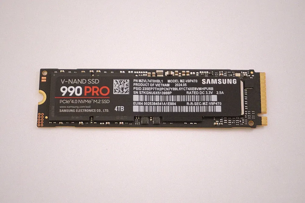 MZVL74T0HBL1 Samsung 4TB NVMe PCIe Gen4x4 M.2 2280 SSD Drive